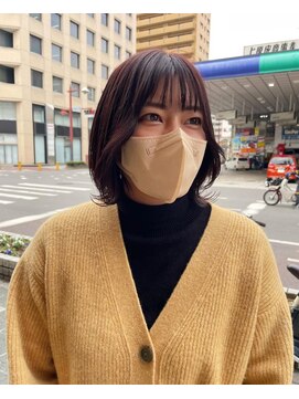 ボアップ(boappu) #ピンクカラー#ピンクブラウンカラー#ダメージレスカット