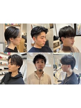 オシャレ×清潔感を引き出すメンズカットが得意◎どの場面でもON/OFFキマるstyleに[宇都宮/江曽島/学割U24]