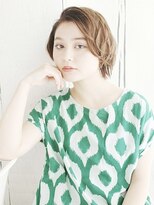 ナル 宇都宮(nalu)&nbsp;メンズライクな華やかフワくしゅショート