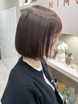 ニモ(NIMO.) ボブ　ラベンダーベージュ