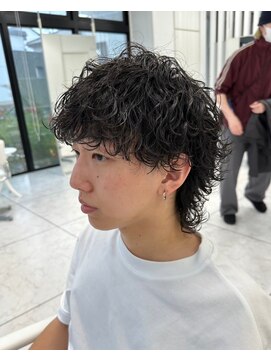 エース 名駅店(Ace) 波巻きスパイラルパーマメンズマッシュツイストスパイラルパーマ