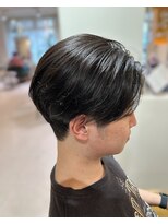ハロ ハッピーヘアライフ 長居店(Halo happyhairlife) 縮毛矯正×韓国風センターパートで艶感アップ