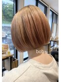 切りっぱなしボブ