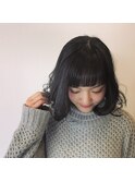 【＋ONE 自由が丘】キュートなゆるふわボブ