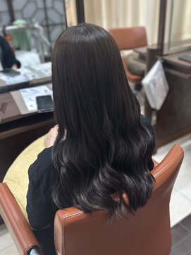 ウィーブ 成田店(Weve) ミディアムヘア/暗めカラー/グランマッシュ/成田/縮毛矯正
