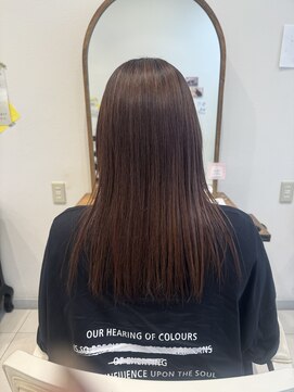 ヘアデザインロアール アリオ倉敷店(Hair Design Loire) 髪質改善的なストレート