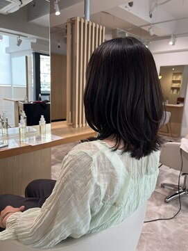 ソイクフ 四条大宮店(SOY-KUFU) 20代30代40代◎似合わせカット暗めカラーレイヤーミディアム