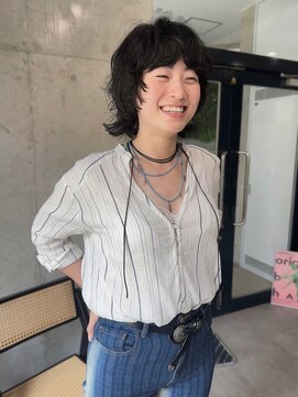 ドライボブパーマ