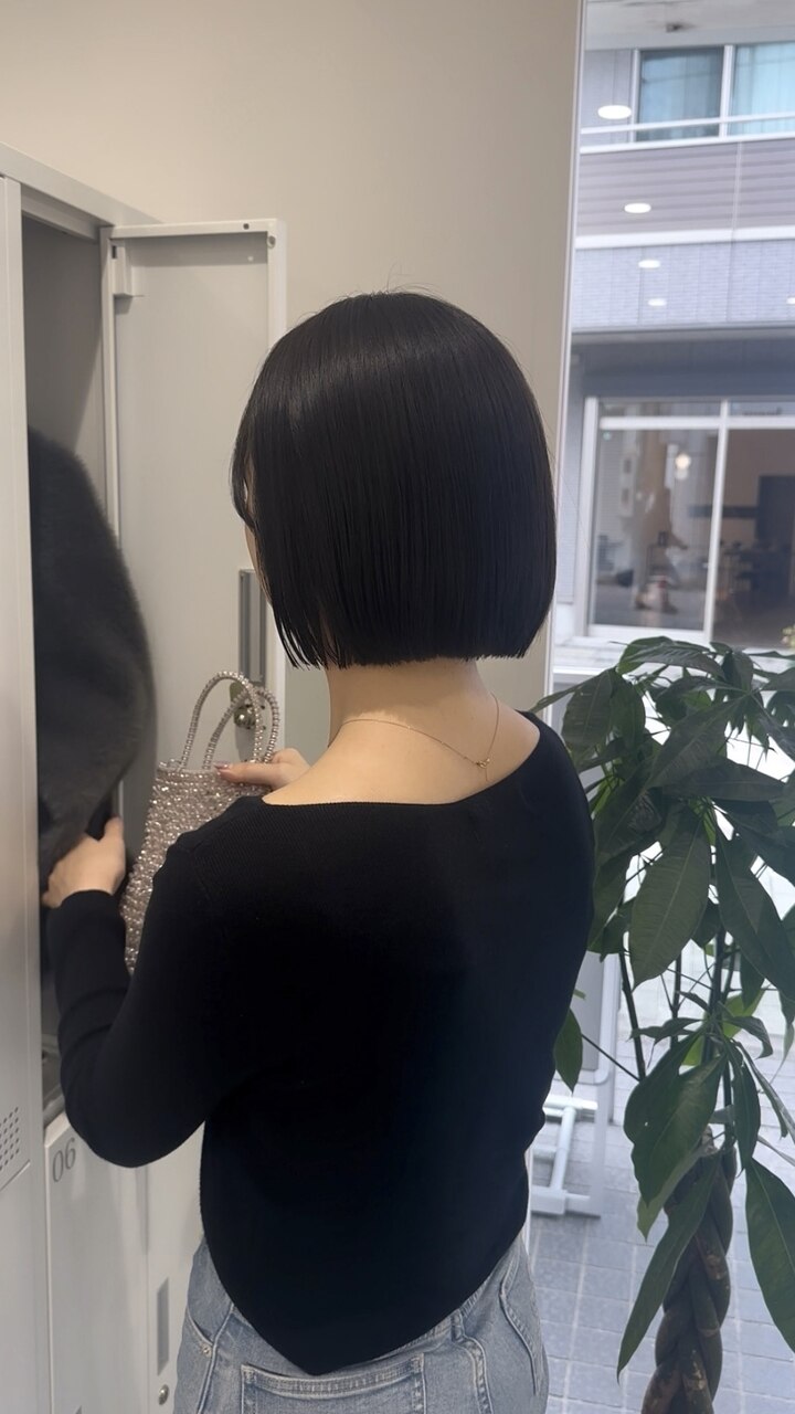 2026年秋】ぷつっとボブの髪型・ヘアアレンジ｜人気順｜ホットペッパー