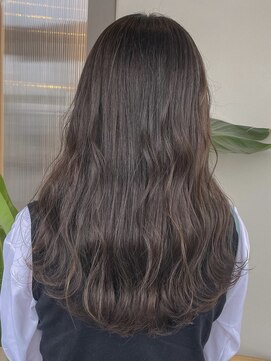 シェル 津山の手店(shel) 冬カラー/ブリーチなしグレージュ/ニュアンスカラー/ブルージュ