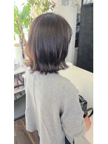 リール(THE RIRE.)&nbsp;＊THERIRE. 切りっぱなしボブ×ショコラブラウン＊