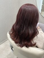 ロエ(Lowe') 【Lowe'】ブリーチなしボルドーカラー