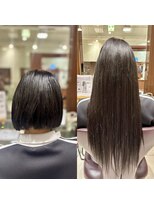 アース 北浦和店(HAIR&MAKE EARTH)&nbsp;【衝撃ビフォアアフター】シールエクステ80本♪自然な仕上がりに