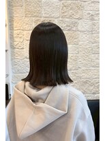 ヴァン カウンシル 川口店(VAN COUNCIL) うるツヤ切りっぱなしボブ【東川口 艶カラー】