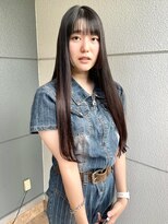 ヘアーアイストゥーレ(HAIR ICI TRE)&nbsp;20代30代40代◎髪質改善艶髪レイヤーロング担当渡辺聖