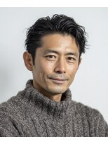 バグズ ヘアデザイン 桔梗が丘店(Baguz HAIR DESIGN)&nbsp;大人の色気アップバング×メンズパーマ