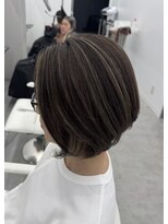 アッシュ 洋光台店(Ash) 【白髪ぼかしハイライト】アッシュベージュ