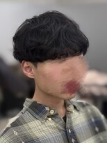 シエテ 津田沼(Siete) MEN’S HAIR/サーフカール/刈り上げセンターパート/津田沼