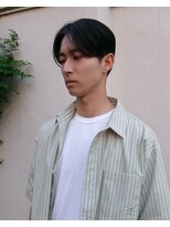ヒントステーション フォーメンズ(HINTSTATION for Men's)&nbsp;〈浅草 半個室〉 前下がりセンターパート