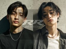 ダブルアール(RR MEN'S SALON)の雰囲気（ニュアンスパーマ/曲がる縮毛矯正/ハイライト/センターパート）