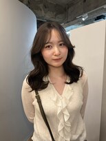カノエ(canoe)&nbsp;ケアカラー　髪質改善ケア　顔周りカット20代【赤坂大濠】
