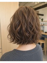 リエットヘアー 西尾市杢左店(Lie-et. hair)&nbsp;柔らか質感のパーマボブ  西尾市美容室