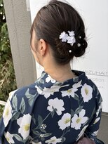 ビューティーバーバー ハナコ&nbsp;編み込みアレンジスタイル