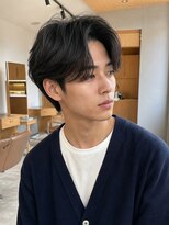 ローム 北花田店(Rome) メンズショート無造作ヘア毛流れショート束感メンズカット