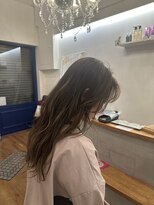 アトラ ハッピーヘアライフ 昭和町店(attra happyhairlife) 明るめベージュ×レイヤー