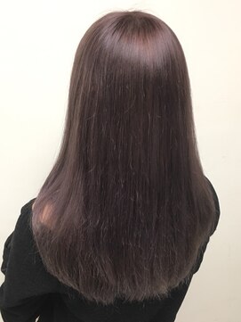 ラックスビー オオサカ  梅田茶屋町店(LUXBE OSAKA) 春カラー ピンクアッシュ ストレートbyAKI【LUXBE梅田茶屋町店】