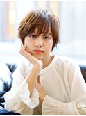 エッジの効いたショートスタイル
