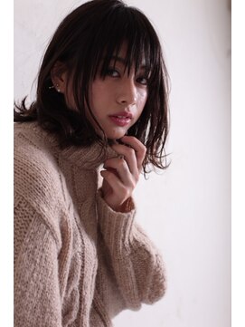 ロコ 門前仲町店(Loco by neolive) 【Loco by neolive】 ナチュラルロブ×切りっぱなしボブ