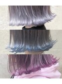 【LOGUE】ラベンダー&ブルー&ピンク