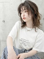 ネオリーブカフ 鶴ヶ峰店(Neolive caff)&nbsp;ニュアンスパーマ　ミディアム　グレイアッシュ【Neolive】