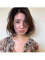 カールム(carlm)&nbsp;【ｃａｒｌｍ上川美幸】ボブ×ベージュカラー