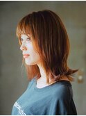 大人かわいい♪伸ばしかけ☆ふわミディ