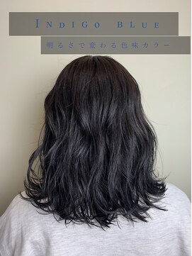 ヘアサロンエム 大宮東口(HAIR SALON M) デザインカラー/厚めバング/ローライト/スリークボブ