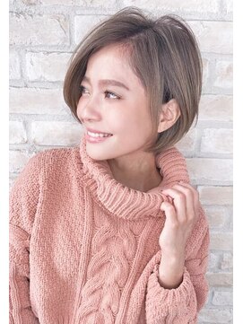 ボニークチュール(BONNY COUTURE) 大人かわいい愛されボブ・大人フェミニンショートボブ・神戸