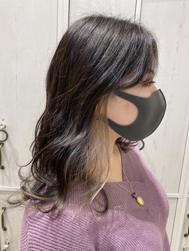 アンソル 戸田店(N'SOL) コントラストインナーカラー