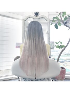 クラン ヘアーアンドスタジオ(CLAN hair & studio) ハイトーンカラープルエクステ