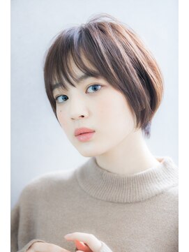 ヘアーサロン ロージー(Hair Salon Rosy) ナチュラルショートボブ