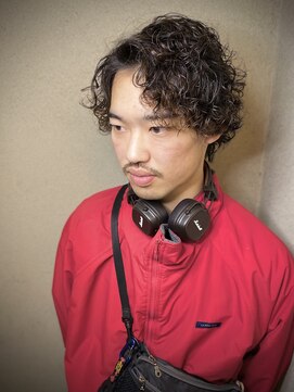 ヒロギンザ 銀座本店(HIRO GINZA) メンズパーマスタイル/ツーブロック/銀座理容室/フェードカット