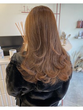 テオ(Theo) Theo/レイヤースタイル/ブルーアッシュ/ゆるっとワンカール