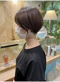 Lond fleur小泉 ショートボブ×アースカラー