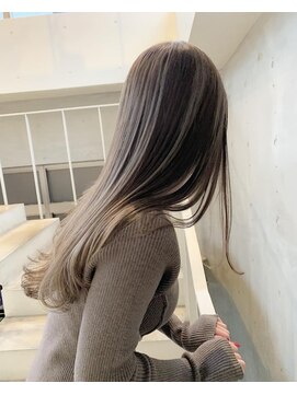 アクアオモテサンドウ(ACQUA omotesando) ◎シークレットハイライトカラーミルクティーベージュグレージュ