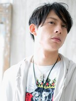 モッズヘア メン 南越谷南口店(mod's hair men) 好感度抜群!長めバング暗髪ネビージュ束感カットS南越谷