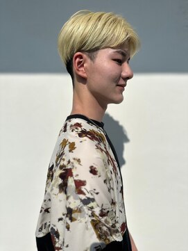 イーストハムアネーロ(EAST HAM anello) メンズ/ツーブロックマッシュ/ハニーブロンド