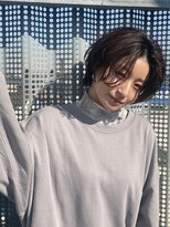 ネウィ 池袋(newi) ☆透け感ある大人ショート☆