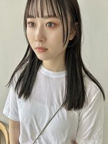 ヘアー アイス 御器所本店(HAIR ICI) 大人美人ショコラアッシュヘルシースタイルふんわりカール小顔