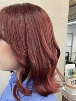 アレンヘアー 京橋店(ALLEN hair)&nbsp;チェリーレッド/韓国風カラー/ワンホンカラー